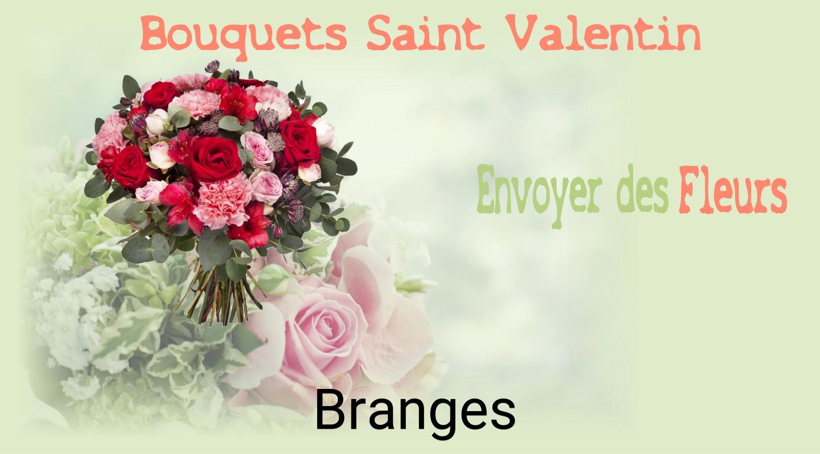 Roses de Saint-Valentin livrées à Branges